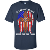 Francisco Giants - stand for the flag kneel for the cross