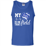 Tennessee Titans Football My Heart is on that Field - Tank Top