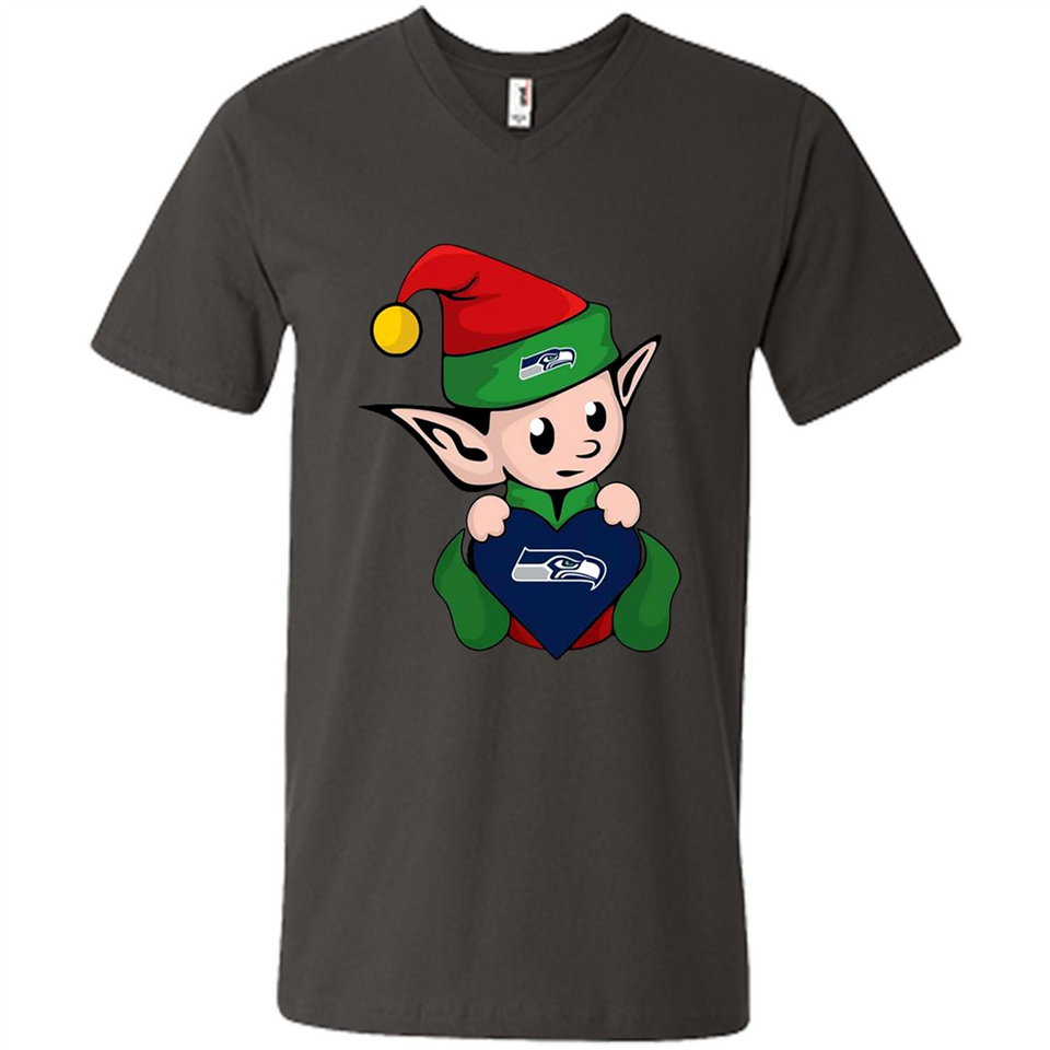 Seattle Seahawks ELF Elves Grinch Santa Claus