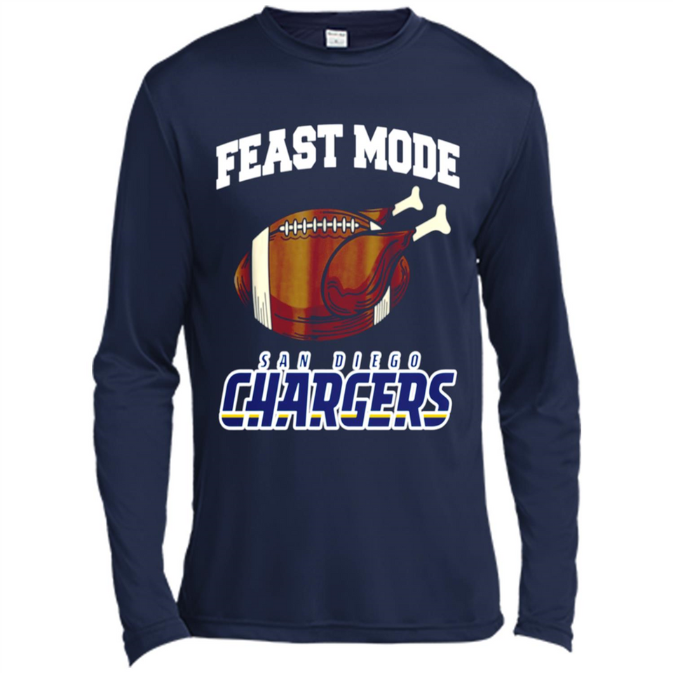 Feast Mode Chargers Shirt - San Diego Turkey Thanksgiving