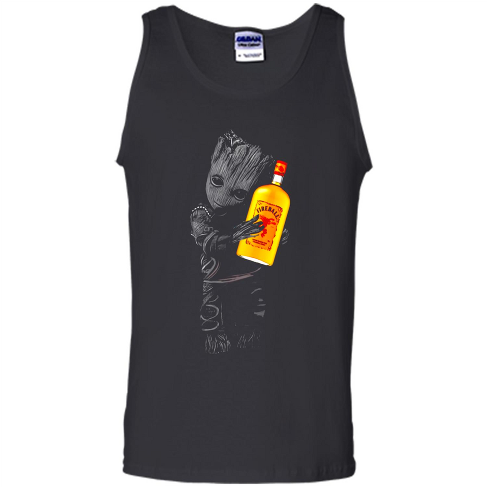 Groot hug Fireball Cinnamon Whisky PING PONG