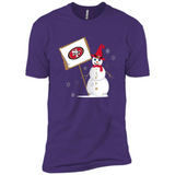 San Francisco 49ers Snowman Funny