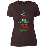 All I want for Christmas is my letter sweater PINGPONG