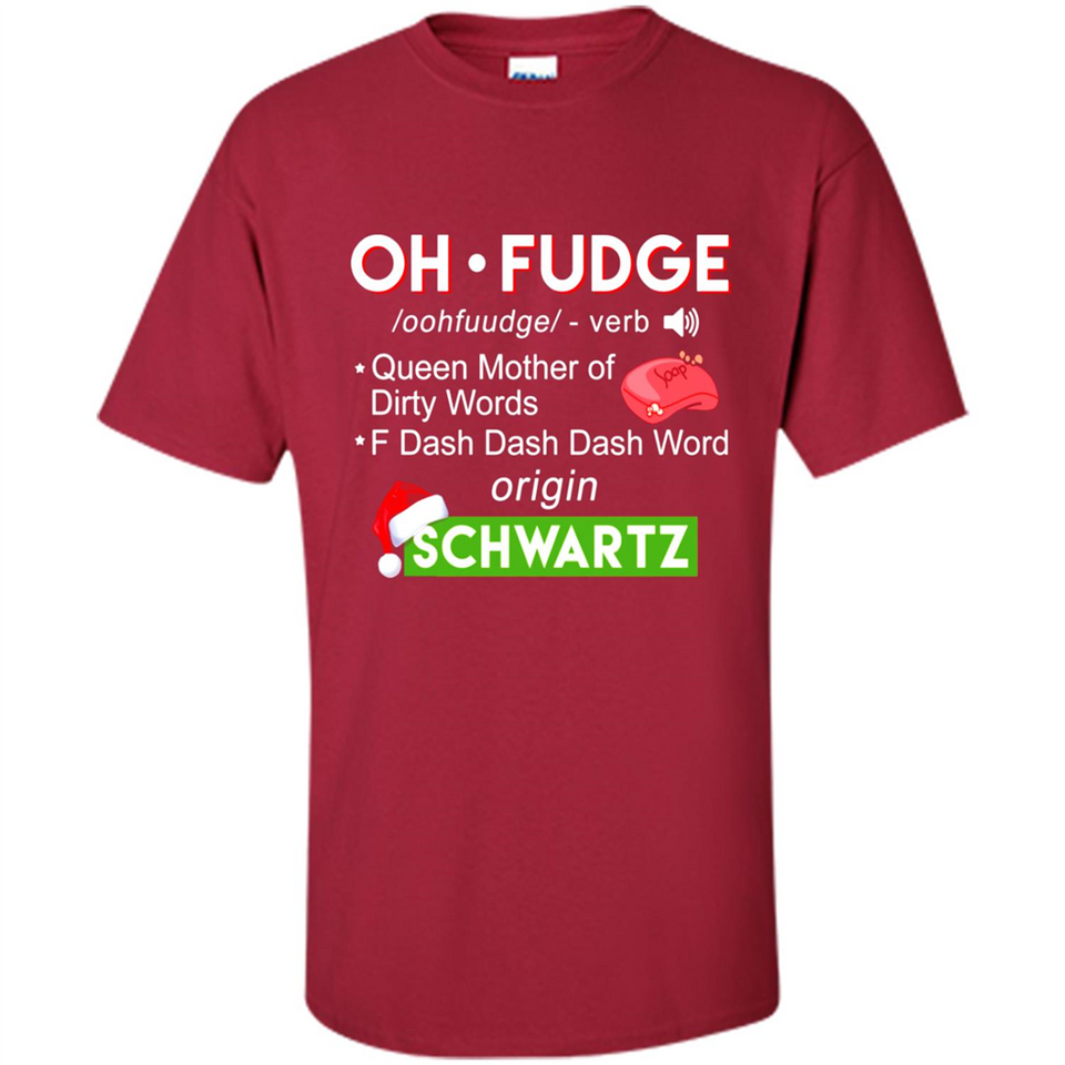 Fudge Definition Schwartz Funny Christmas PINGPONG