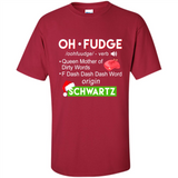 Fudge Definition Schwartz Funny Christmas PINGPONG