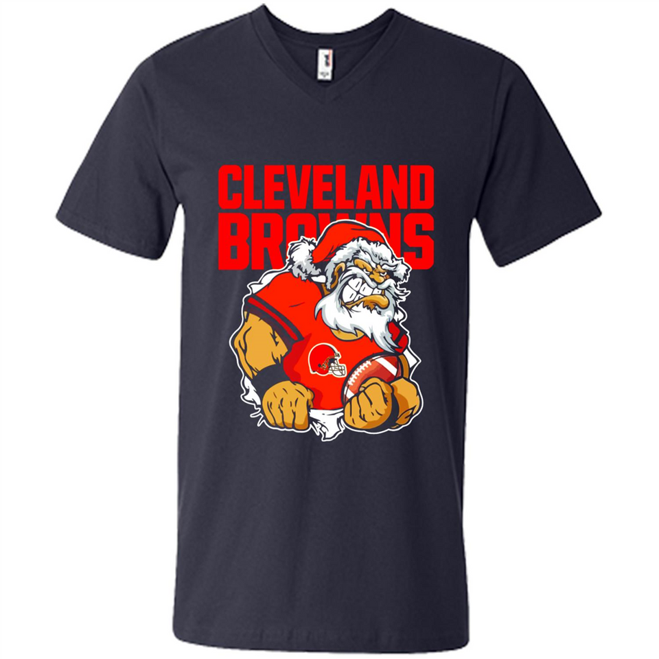 Grumpy Santa Claus Cleveland Browns Football Team PINGPONG