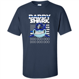 Police Daddy Shark Blue Line Tee