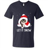 Let It Snow Cat Christmas sweater PINGPONG