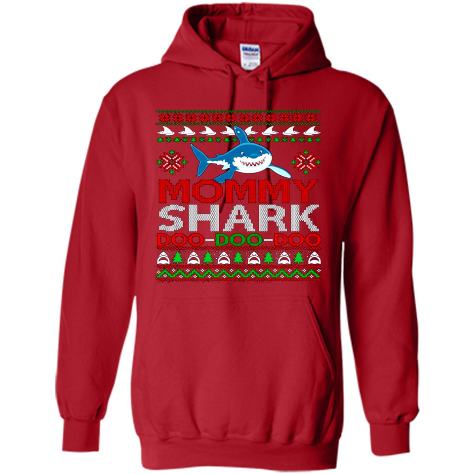 Mommy shark Doo Doo Doo Christmas sweatshirt PINGPONG