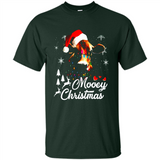Mooey Christmas Cow Santa Christmas Lover Lights Sweatshirt - Shirt
