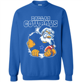 Grumpy Santa Claus Dallas Cowboys Football Team PINGPONG