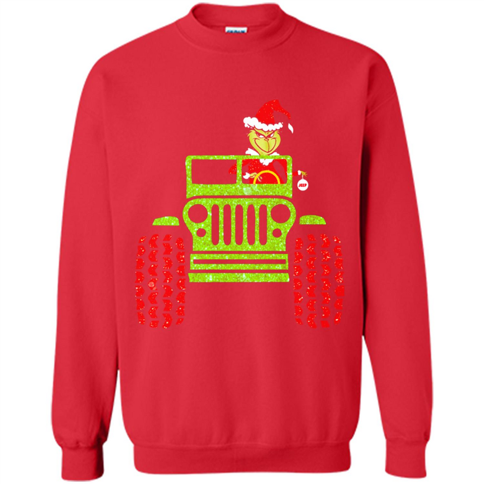 Grinch Jeep Christmas