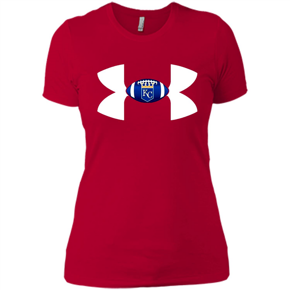 Kansas City Royals Under Armour - Ladies' Boyfriend T-Shirt