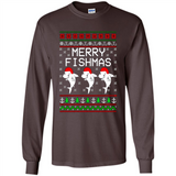 Merry Fishmas Christmas sweatshirt PINGPONG