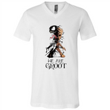 We Are Groot Venom MERCHCUTE - Canvas Unisex V-Neck