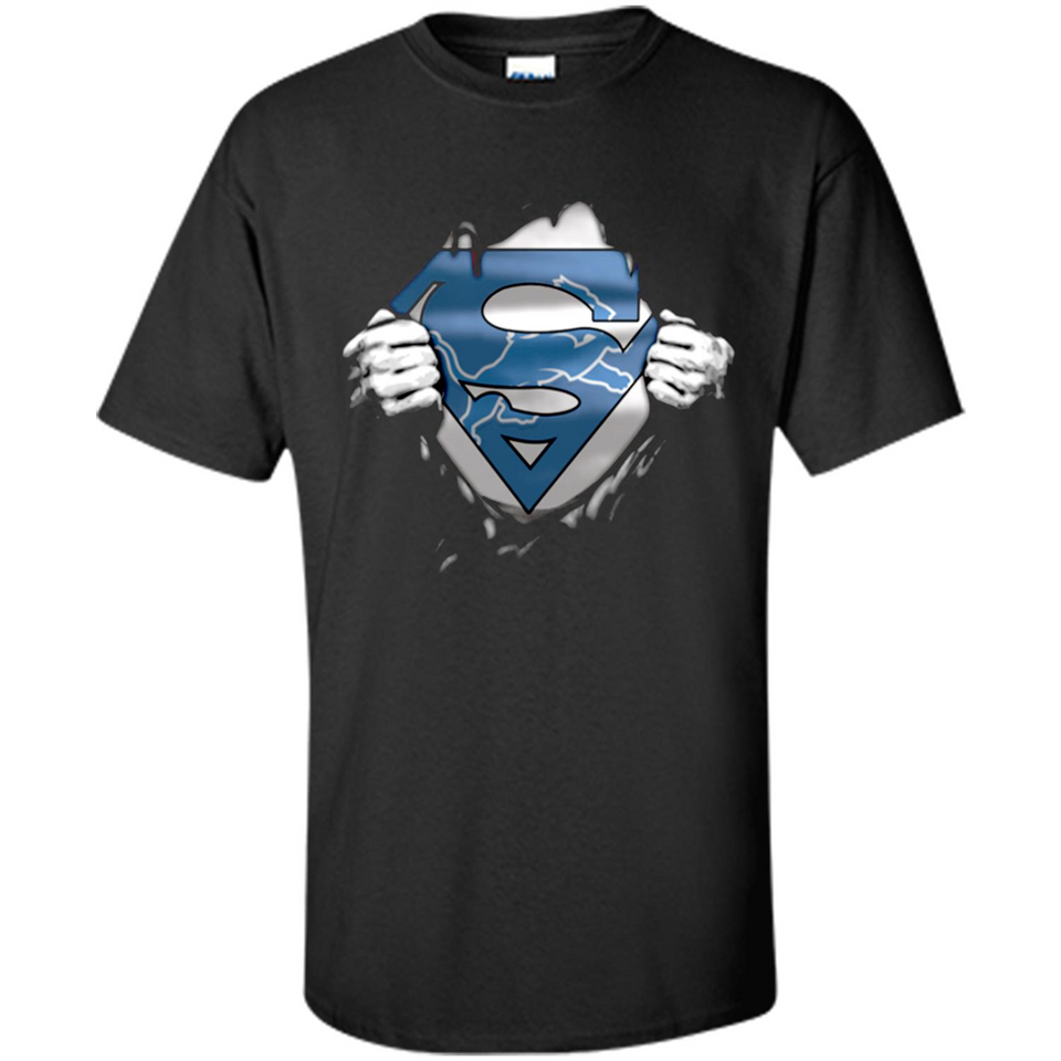 Detroit Lions And Superman Fans - Shirt