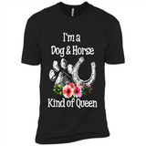 I'm A Dog & Horse Shirt Animal Lover Gift