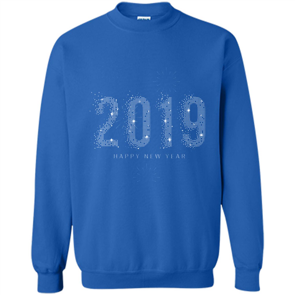 Happy New Year 2019 Sparkle Firework PINGPONG