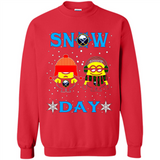 Snow Day Shirt For Buffalo Sabres Vs Minion Fans pingpong