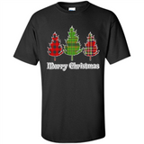 Plaid Christmas Tree Shirt Merry Christmas Plaid is Rad