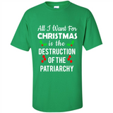All I Want For Christmas Is The Destruction Of The Patriarchy sweater PINGPONG