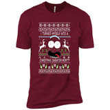 RICK AND MORTY-I TURNED MYSELF INTO A CHRISTMAS SWEATER MORTY UGLY XMAS SWEATER