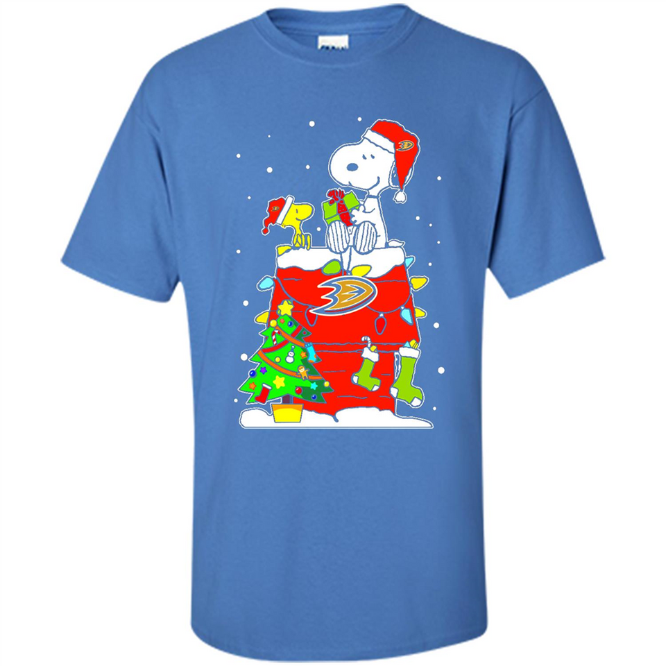 Anaheim Ducks Snoopy Ugly Christmas Sweaters - Sao chép - Shirt