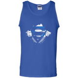 Carolina Panthers And Superman Fans - Tank Top