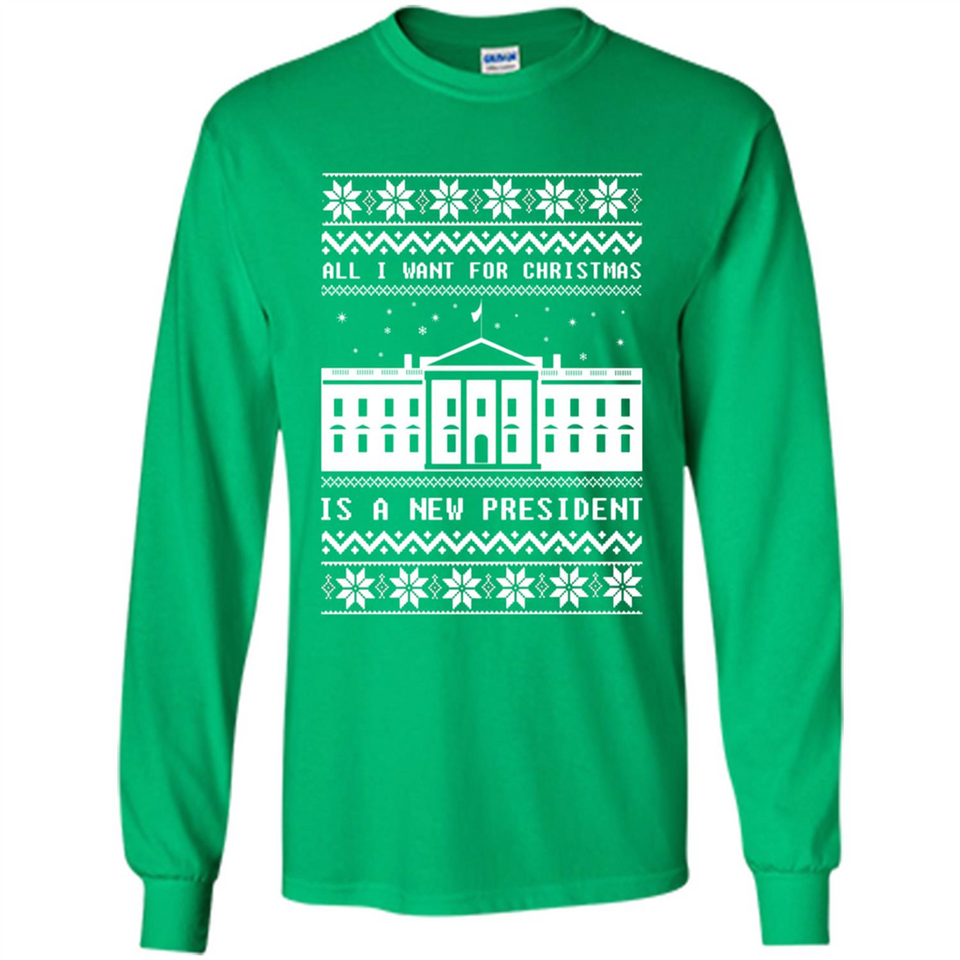 All I want for Christmas is a new president ugly PINGPONG