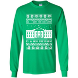 All I want for Christmas is a new president ugly PINGPONG