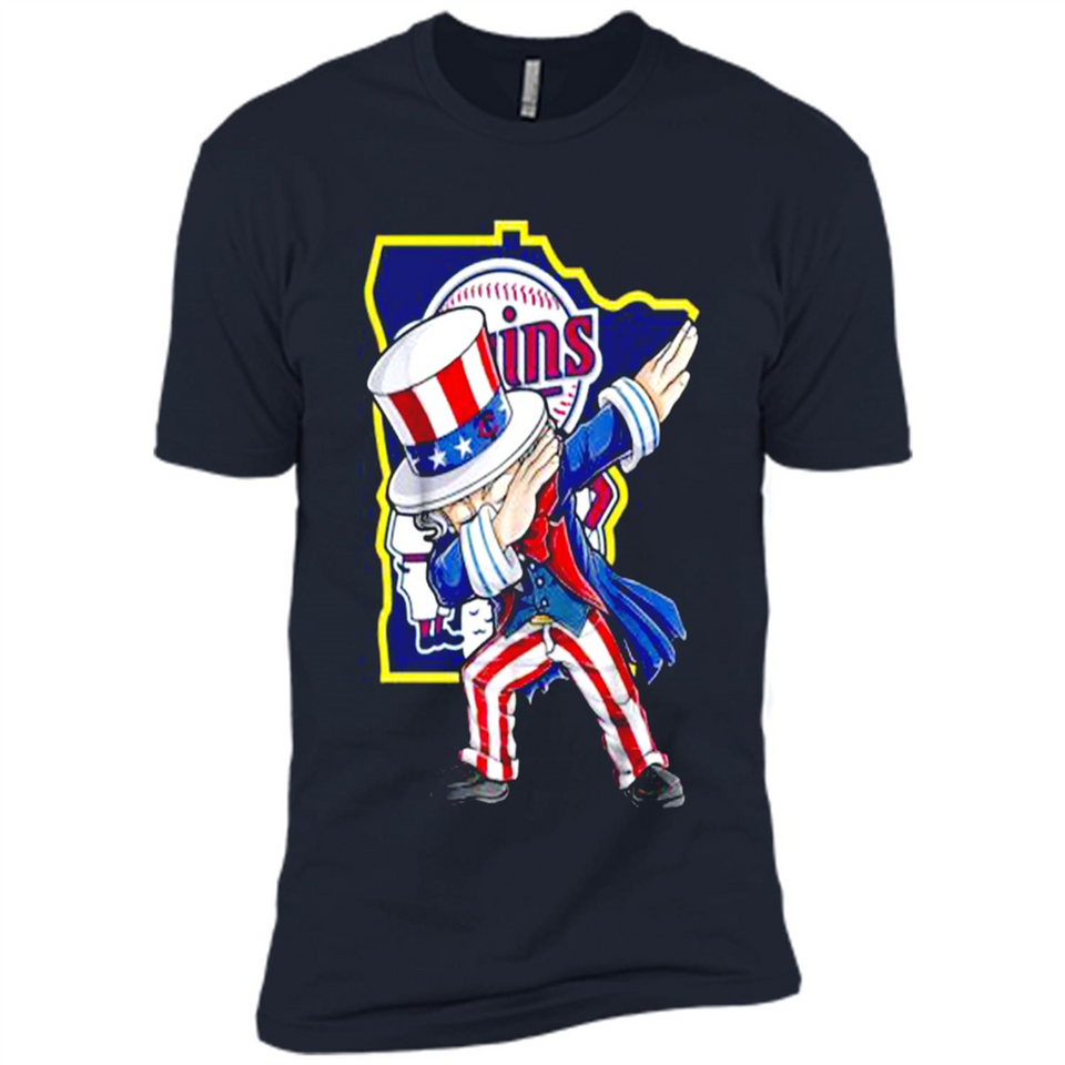 MLB MINNESOTA TWINS UNCLE SAM DABBING INDEPENDENCE DAY