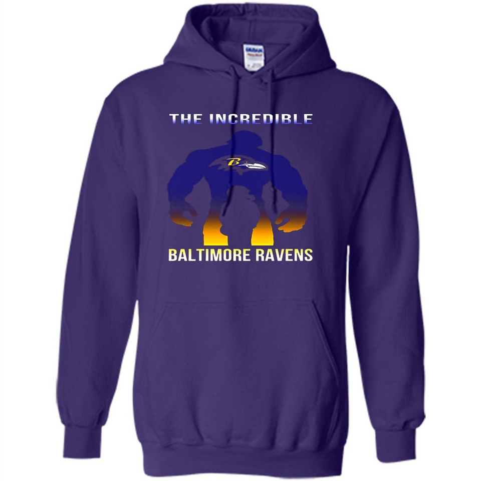 The Incredible Baltimore Ravens Hulk NFL Football