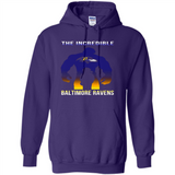 The Incredible Baltimore Ravens Hulk NFL Football