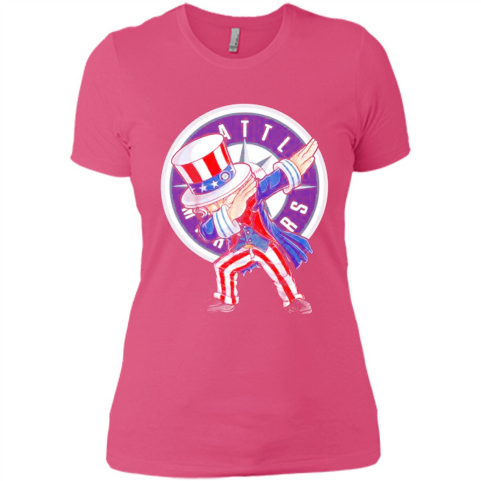 MLB SEATTLE MARINERS UNCLE SAM DABBING INDEPENDENCE DAY