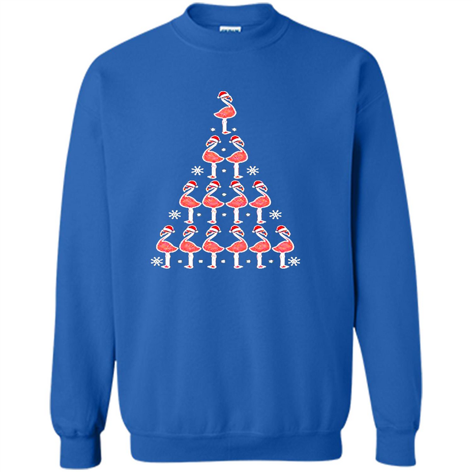 Flamingo Christmas Tree Flamingo - Sweatshirt