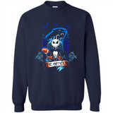 Carolina Panthers Halloween The Nightmare Before Christmas - Sweatshirt