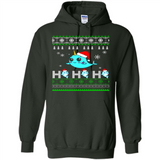 Narwhal christmas sweatshirt hoodie long PINGPONG - Hoodie