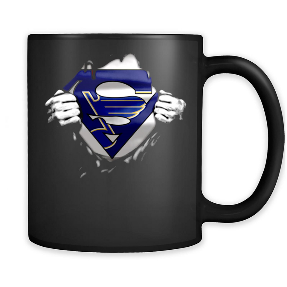 St. Louis Blues And Superman Fans