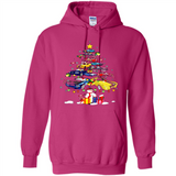 Mustang Tree Christmas Sweatshirt PINGPONG
