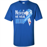 November We Wear Blue Diabetes Awareness