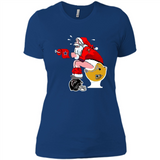 Tampa Bay Buccaneers Santa Claus Toilet