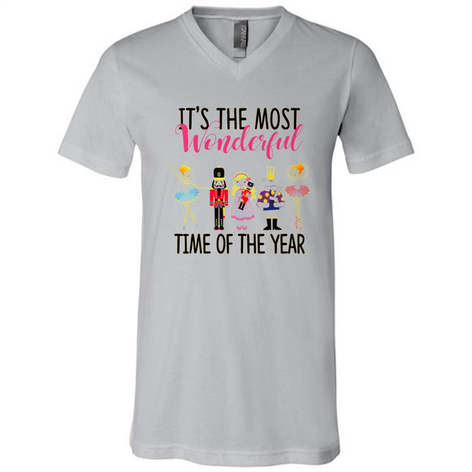 It's The Most Wonderful Time Of The Year - Canvas Unisex V-Neck