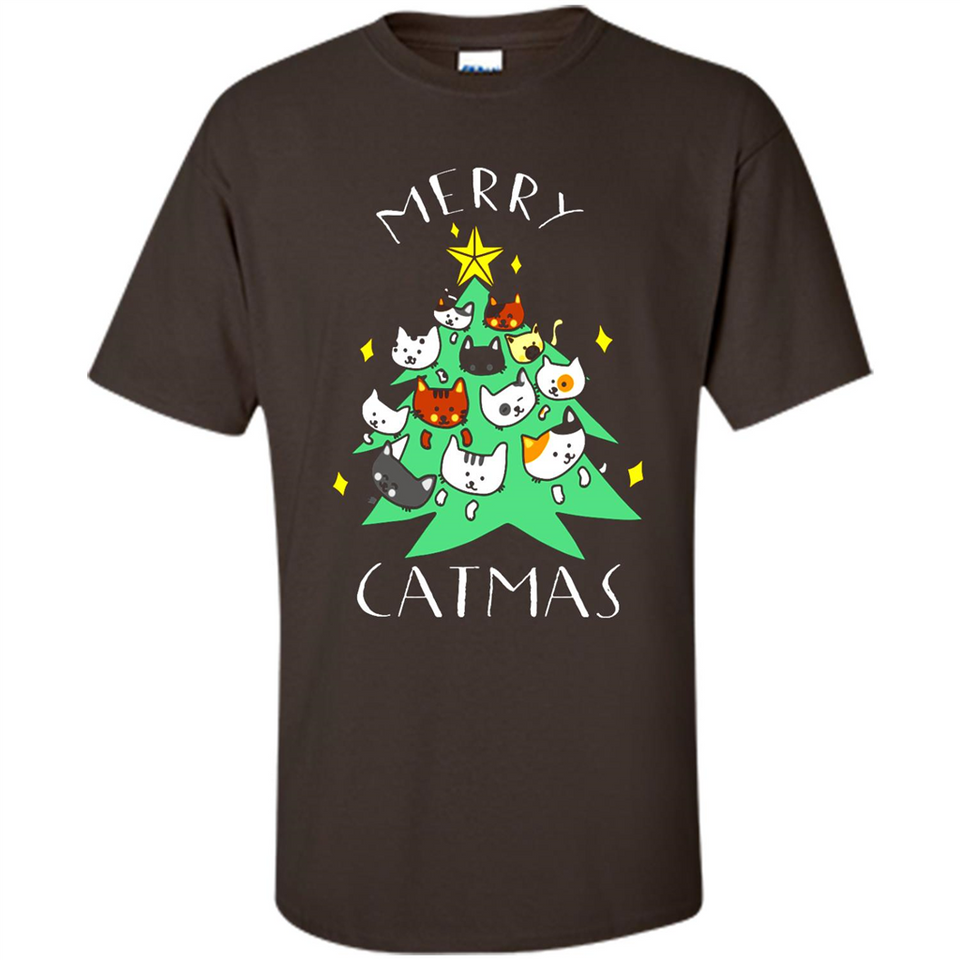Merry Catmas Funny Cool Christmas Mug PINGPONG - Shirt