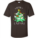 Merry Catmas Funny Cool Christmas Mug PINGPONG - Shirt
