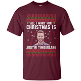 All I Want For Christmas Is Justin Timberlake