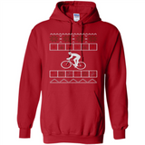 Christmas Ugly Sweater Cycling - Ugly Christmas Sweater - Hoodie
