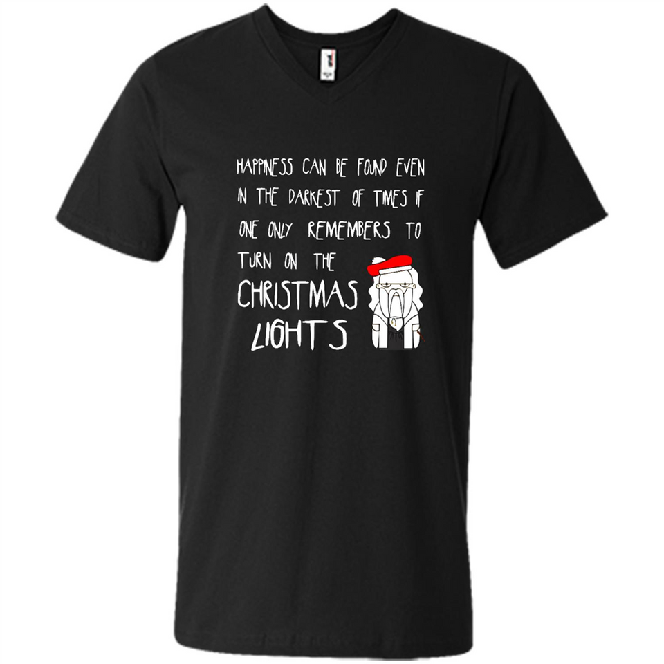 Christmas Ugly Sweater Christmas Lights - Men's V-Neck
