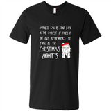 Christmas Ugly Sweater Christmas Lights - Men's V-Neck