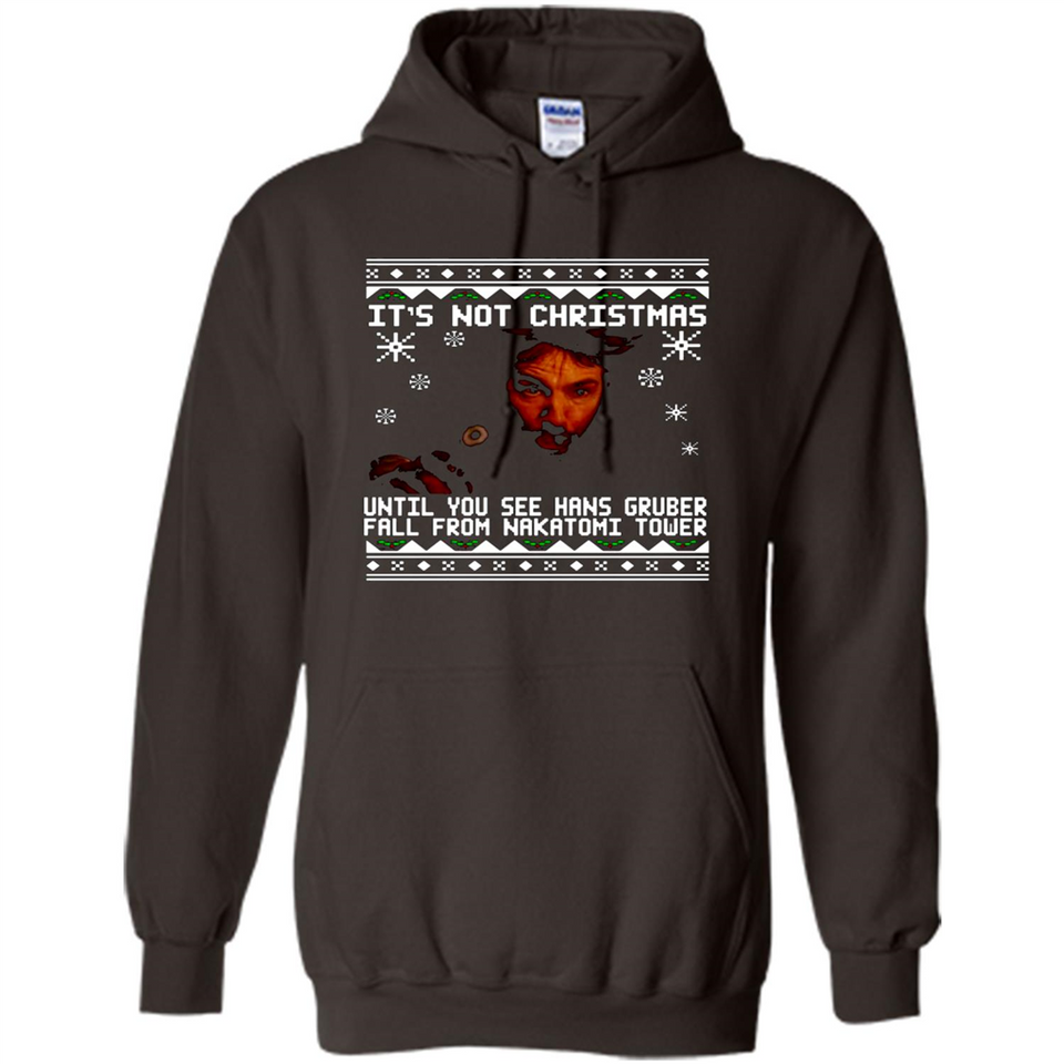 It's Not Christmas Until You See Hans Gruber Fall Ugly Christmas PINGPONG