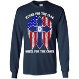 Dallas Cowboys - stand for the flag kneel for the cross